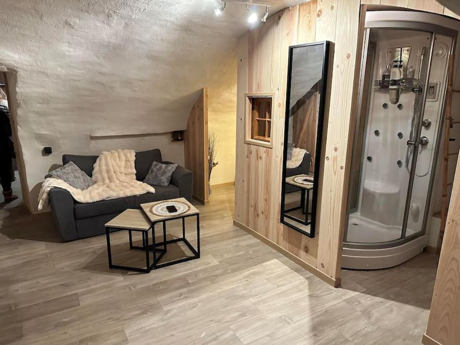 Nuit Romantique Avec Spa Privatif Meilhaud ภายนอก รูปภาพ